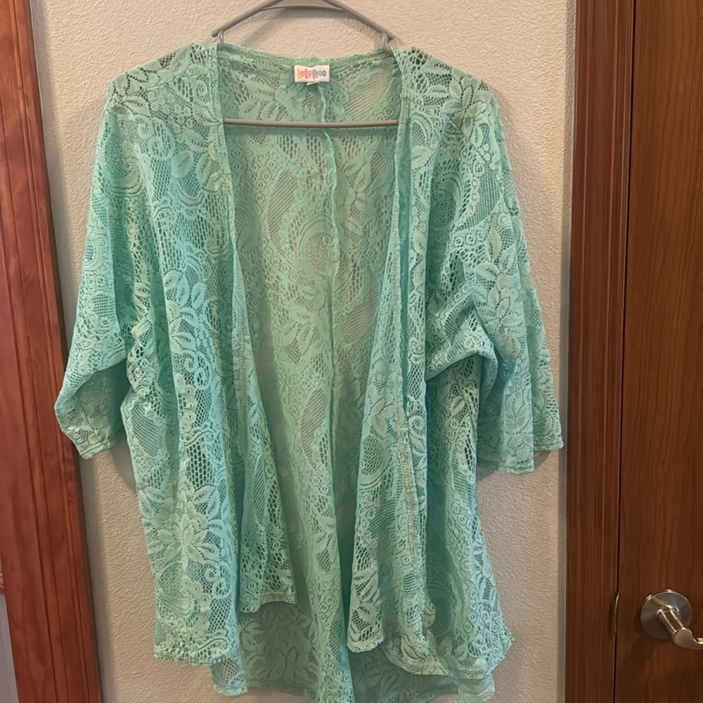 LuLaRoe Women’s Lacey Coverup/Blouse - Size S